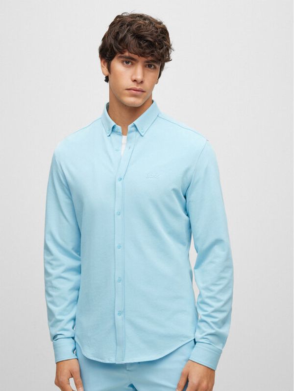 Boss Boss Риза 50487532 Син Regular Fit