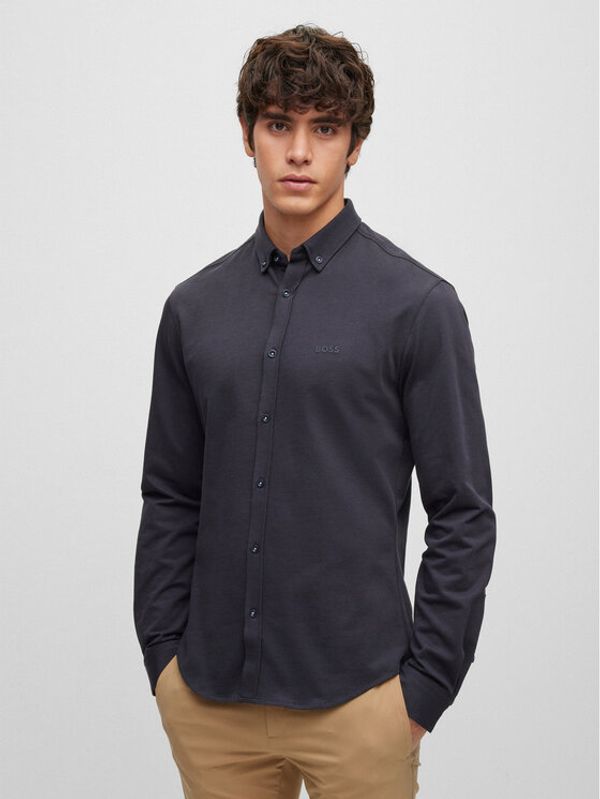Boss Boss Риза 50487532 Син Regular Fit