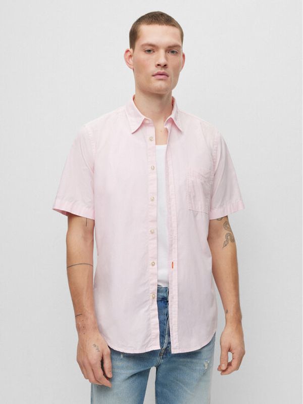 Boss Boss Риза 50489330 Розов Regular Fit