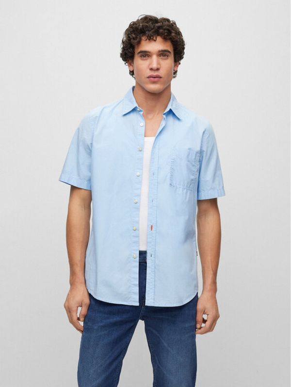 Boss Boss Риза 50489330 Син Regular Fit