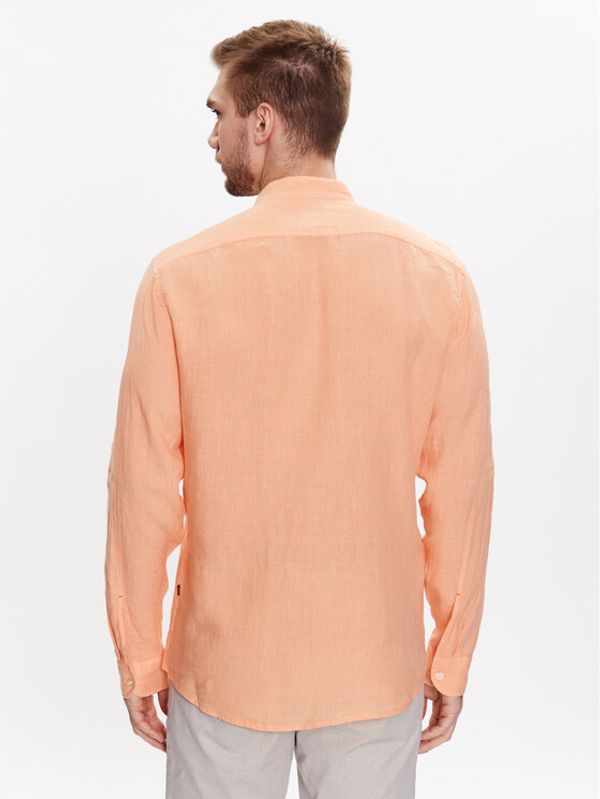 Boss Boss Риза 50489339 Оранжев Regular Fit