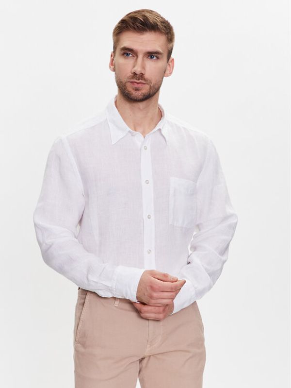 Boss Boss Риза 50489344 Бял Regular Fit