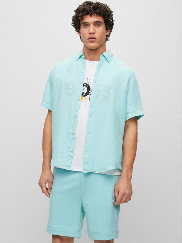 Boss Boss Риза 50489345 Син Regular Fit