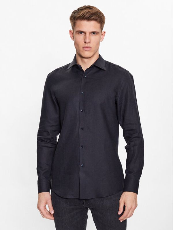 Boss Boss Риза 50490234 Син Slim Fit