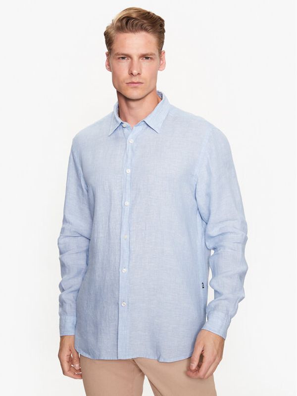 Boss Boss Риза 50490340 Син Regular Fit