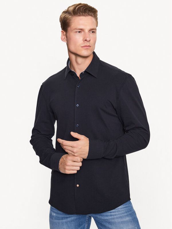 Boss Boss Риза 50490414 Син Casual Fit