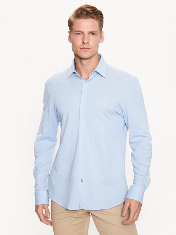 Boss Boss Риза 50490414 Син Casual Fit