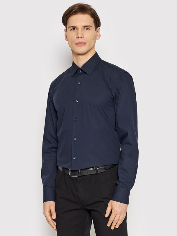 Boss Boss Риза H-Hank-Kent-C1-214 50469345 Тъмносин Slim Fit