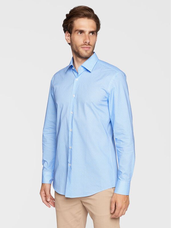 Boss Boss Риза H-Hank-Kent-C1-214 50478620 Син Slim Fit