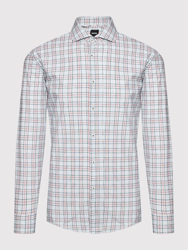 Boss Boss Риза Hank 50469365 Сив Slim Fit