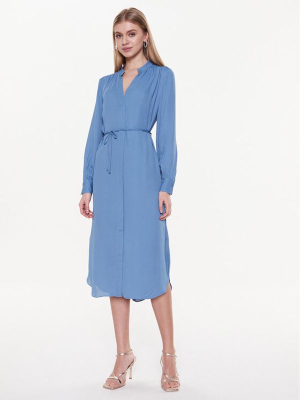 Boss Boss Рокля 50474185 Син Regular Fit