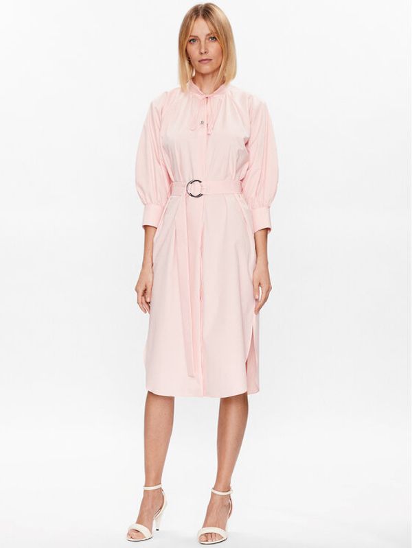 Boss Boss Рокля 50484828 Розов Relaxed Fit