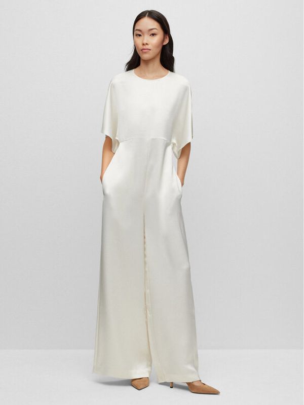 Boss Boss Рокля 50489255 Бежов Slim Fit