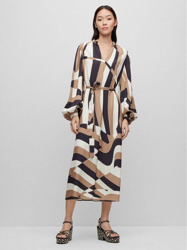 Boss Boss Рокля 50492313 Цветен Relaxed Fit