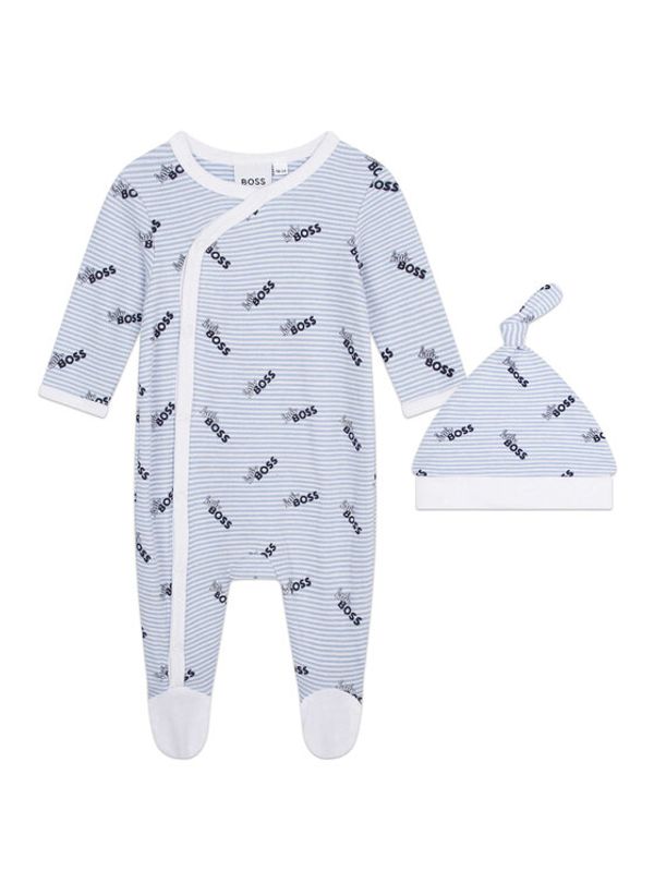 Boss Boss Ромпер J98406 Син Regular Fit