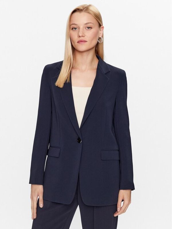 Boss Boss Сако 50457442 Син Relaxed Fit