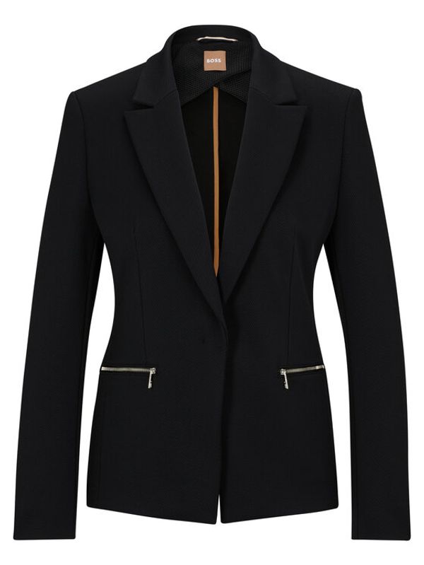 Boss Boss Сако 50495731 Черен Regular Fit