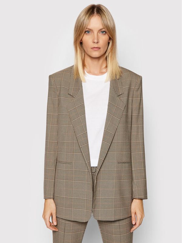 Boss Boss Сако Jamlelle 50463633 Кафяв Relaxed Fit