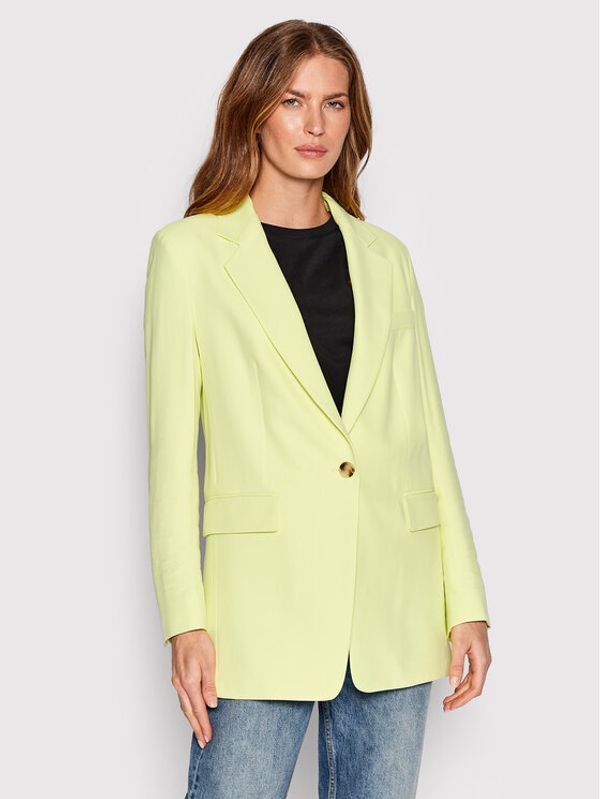 Boss Boss Сако Jilliam 50472397 Жълт Regular Fit