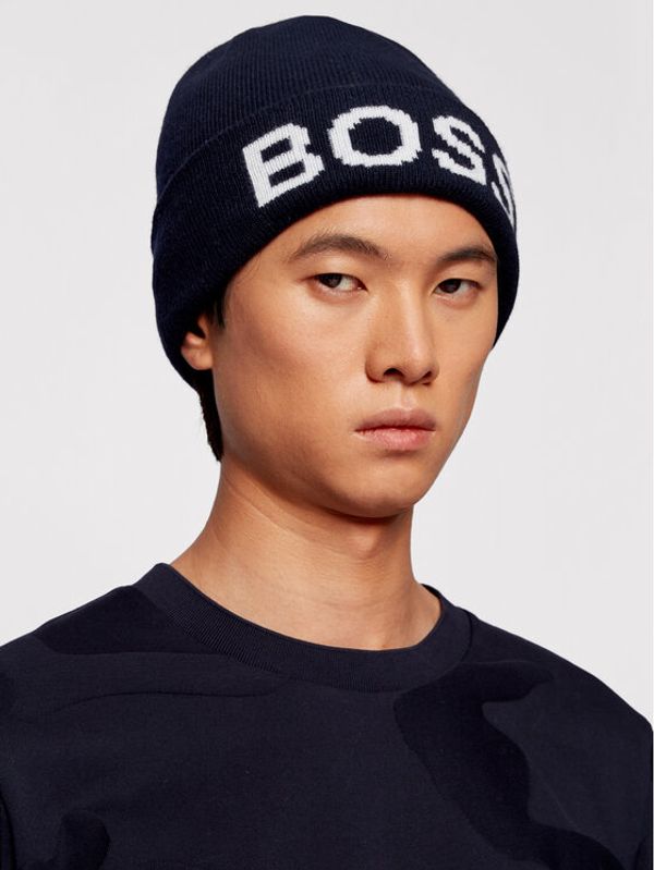 Boss Boss Шапка Mic_Bb 50443043 Тъмносин