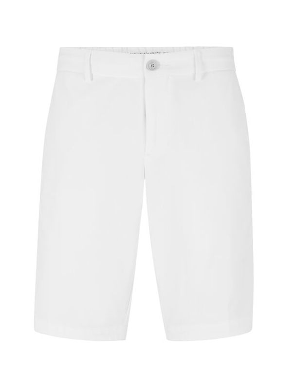 Boss Boss Шорти от плат 50487535 Бял Slim Fit