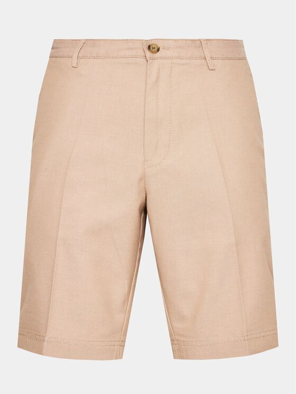 Boss Boss Шорти от плат 50487747 Бежов Slim Fit