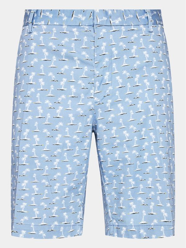 Boss Boss Шорти от плат 50488282 Син Slim Fit