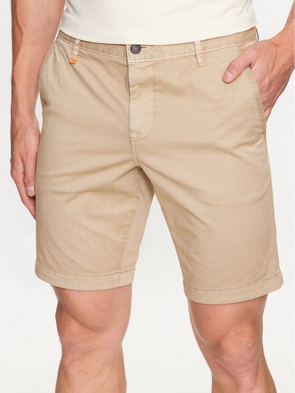 Boss Boss Шорти от плат 50489112 Бежов Slim Fit