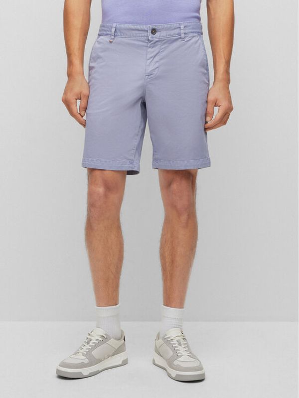 Boss Boss Шорти от плат 50489112 Виолетов Slim Fit