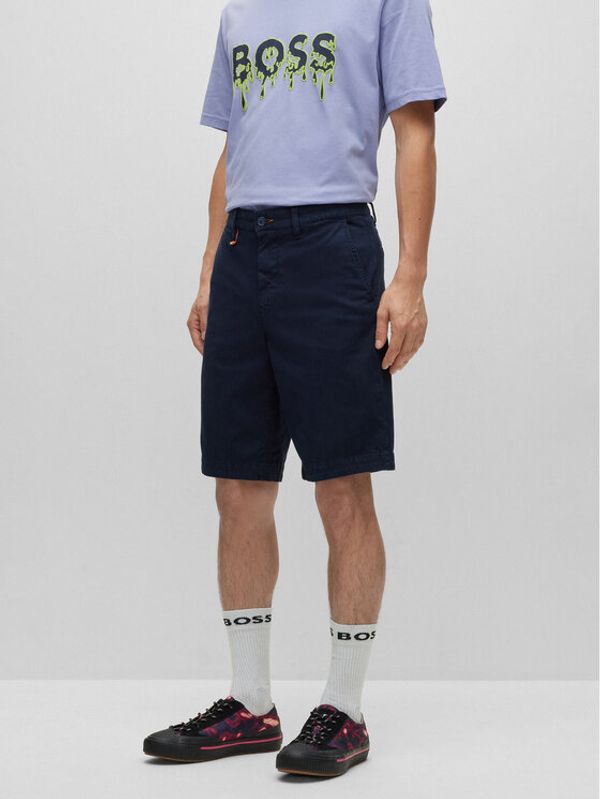 Boss Boss Шорти от плат 50491698 Син Tapered Fit