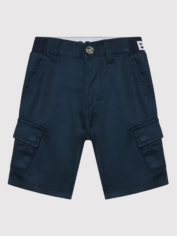 Boss Boss Шорти от плат J24741 S Тъмносин Regular Fit