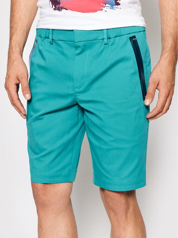 Boss Boss Шорти от плат Liem4-10 50423114 Зелен Slim Fit