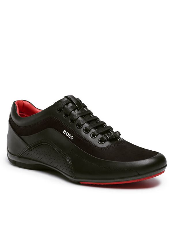 Boss Boss Сникърси HB RACING1A 50498284 10188026 01 Черен