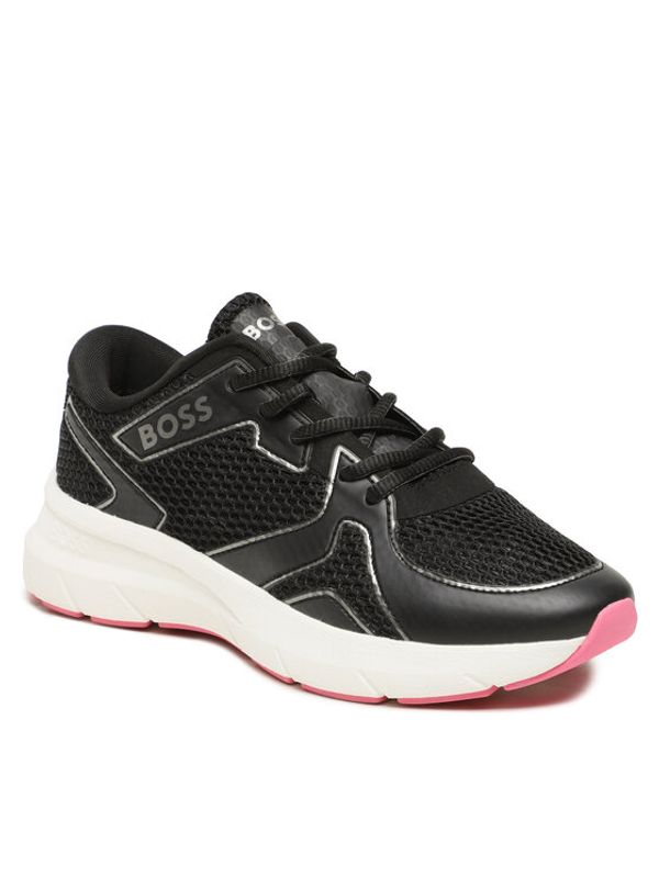 Boss Boss Сникърси Owen Runn 50499442 Черен