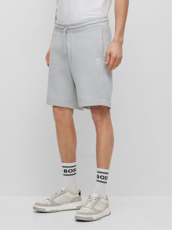 Boss Boss Спортни шорти 50468454 Сив Regular Fit