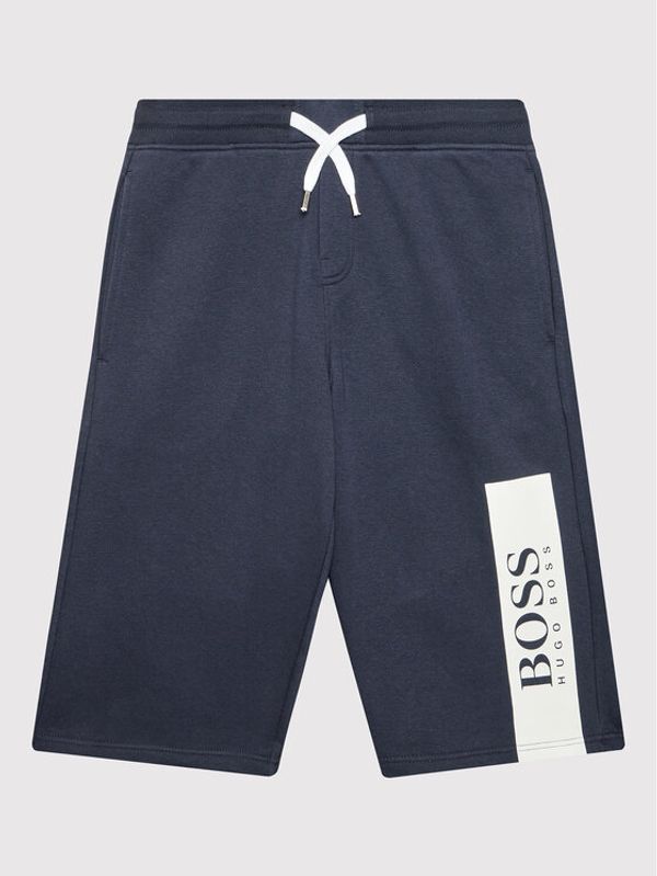 Boss Boss Спортни шорти J24744 D Тъмносин Regular Fit