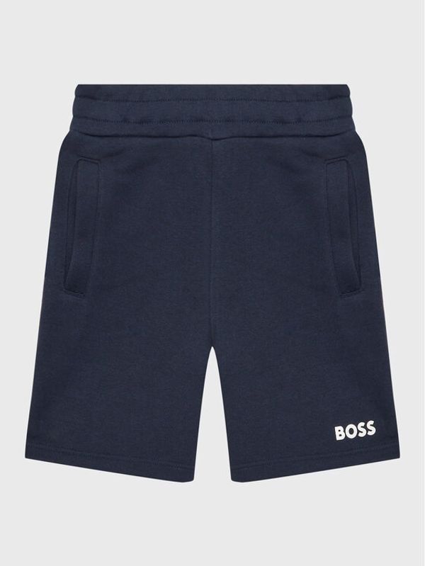 Boss Boss Спортни шорти J24816 D Тъмносин Regular Fit