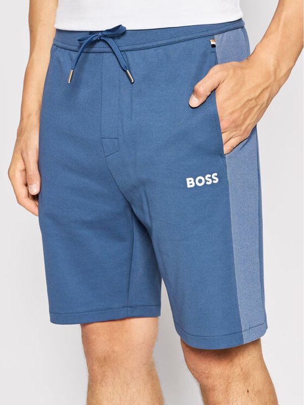 Boss Boss Спортни шорти Tracksuit 50469637 Син Regular Fit