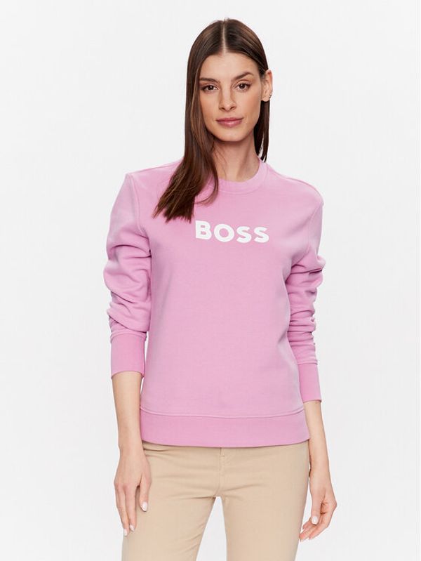 Boss Boss Суитшърт 50468357 Розов Regular Fit