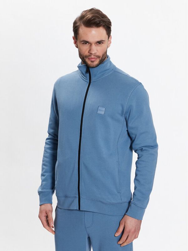 Boss Boss Суитшърт 50468428 Син Relaxed Fit