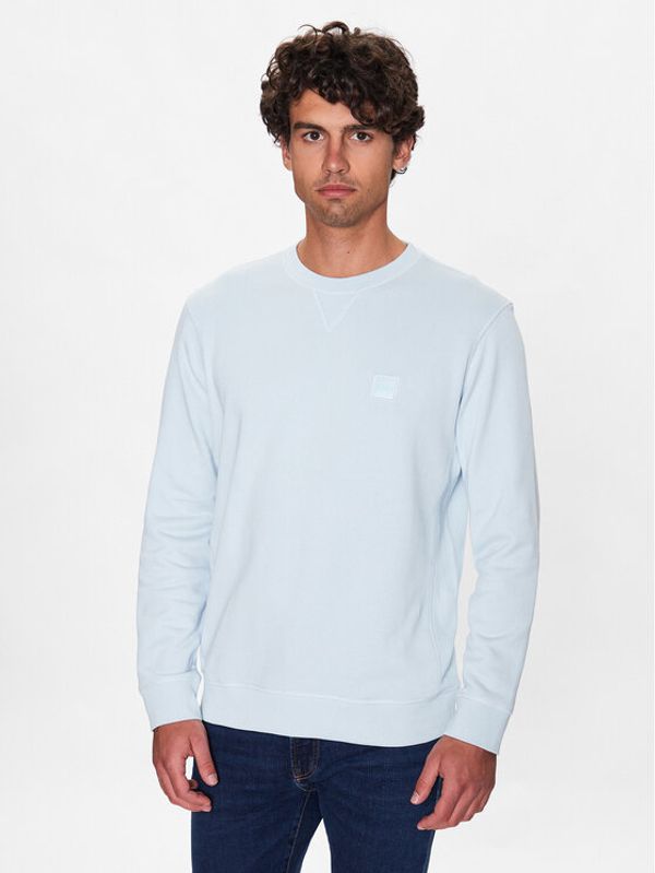 Boss Boss Суитшърт 50468443 Син Relaxed Fit