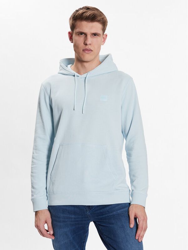 Boss Boss Суитшърт 50468445 Син Regular Fit