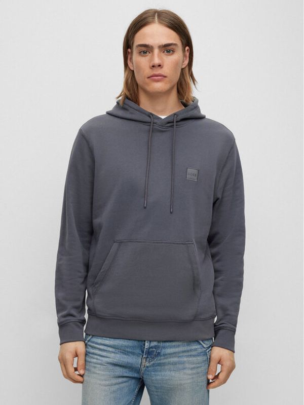 Boss Boss Суитшърт 50468445 Сив Regular Fit