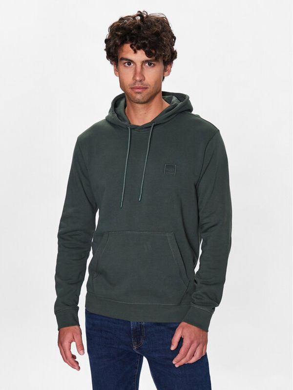 Boss Boss Суитшърт 50468445 Зелен Regular Fit