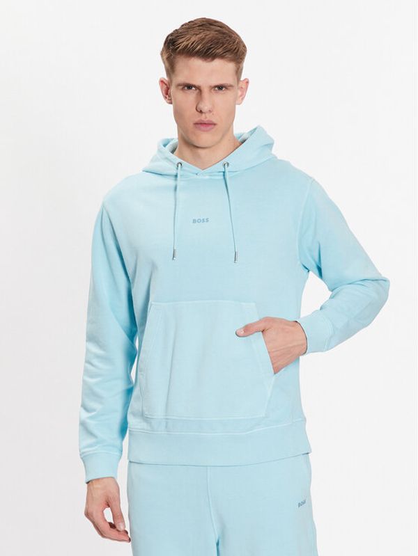 Boss Boss Суитшърт 50472411 Син Regular Fit