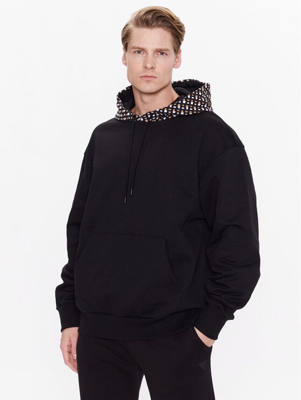 Boss Boss Суитшърт 50478965 Черен Oversize