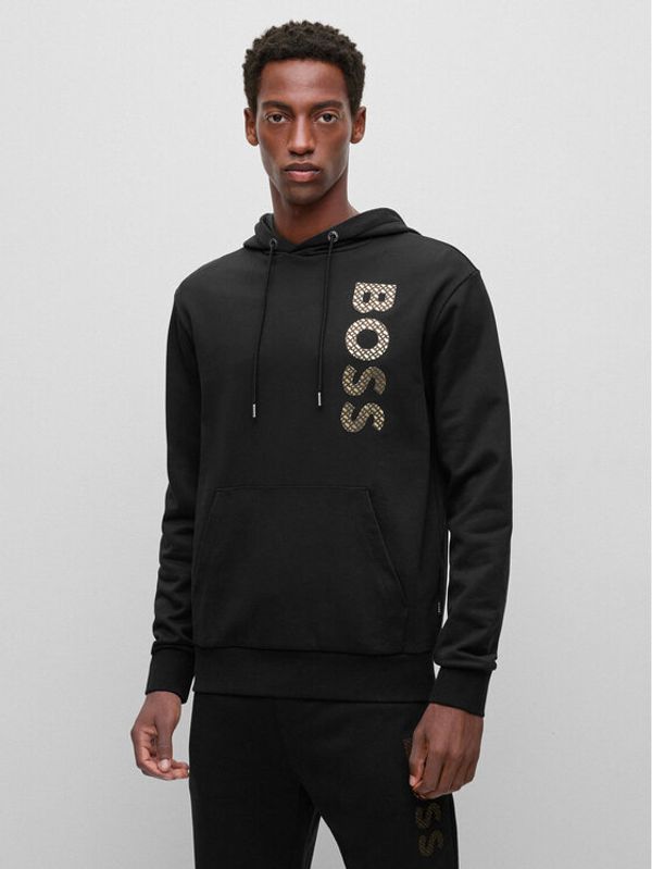 Boss Boss Суитшърт 50481746 Черен Regular Fit