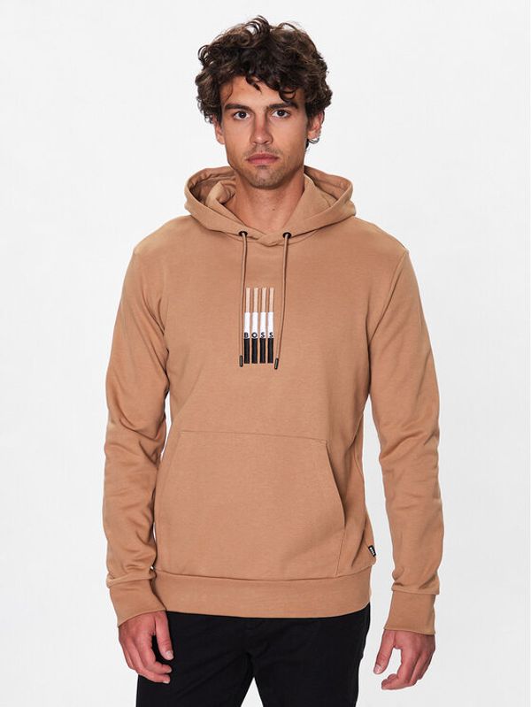 Boss Boss Суитшърт 50481751 Бежов Regular Fit