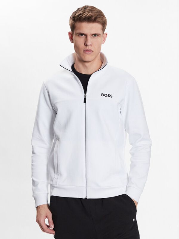 Boss Boss Суитшърт 50482899 Бял Relaxed Fit