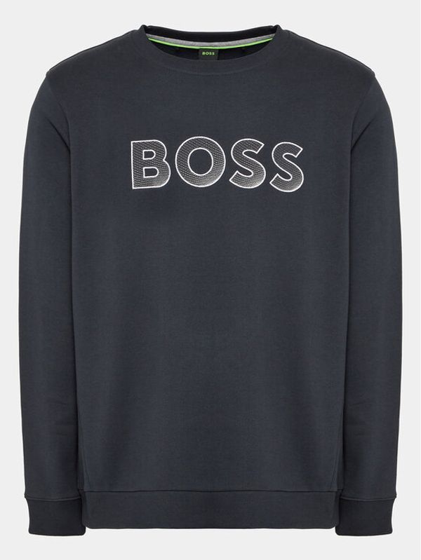 Boss Boss Суитшърт 50483018 Син Regular Fit